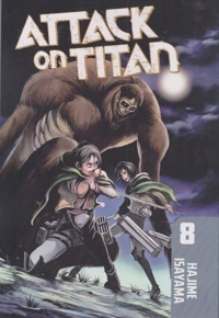 اورجینال مانگا 8-ATTACK ON TITAN